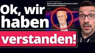 Eilmeldung: AfD-Wähler nicht mehr willkommen? Rossmann dreht mal wieder durch!