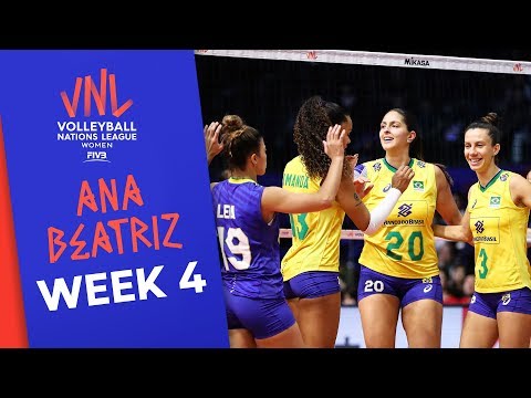 Ana Beatriz Correa is Brazil's defensive cornerstone! | VNL Stars | Volleyball Nations League 2019