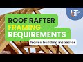 DIY ROOF | COMMON RAFTER FRAMING REQUIREMENTS