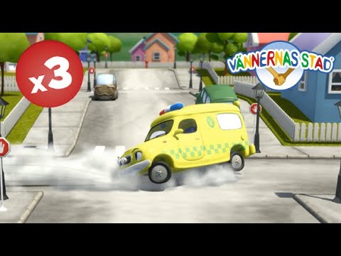 Ny dag - Nya äventyr 🛴👮 - Vännernas Stad