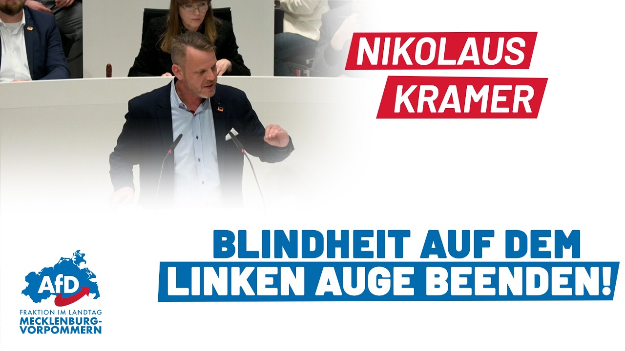 Nikolaus Kramer: Blindheit auf dem linken Auge beenden!