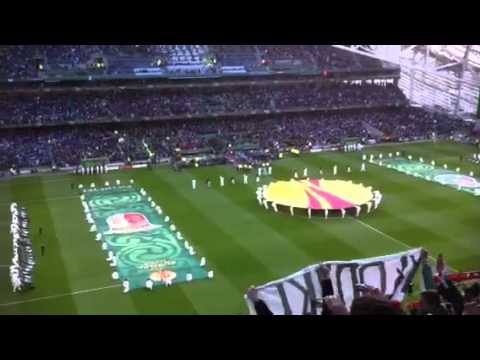 Europa League Final 2011 Opening Ceremony.