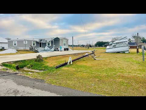 (2-15-2026) EF1 Tornado Damage in Lake Charles, LA