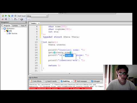 C 25 Come creare una Struttura Dati