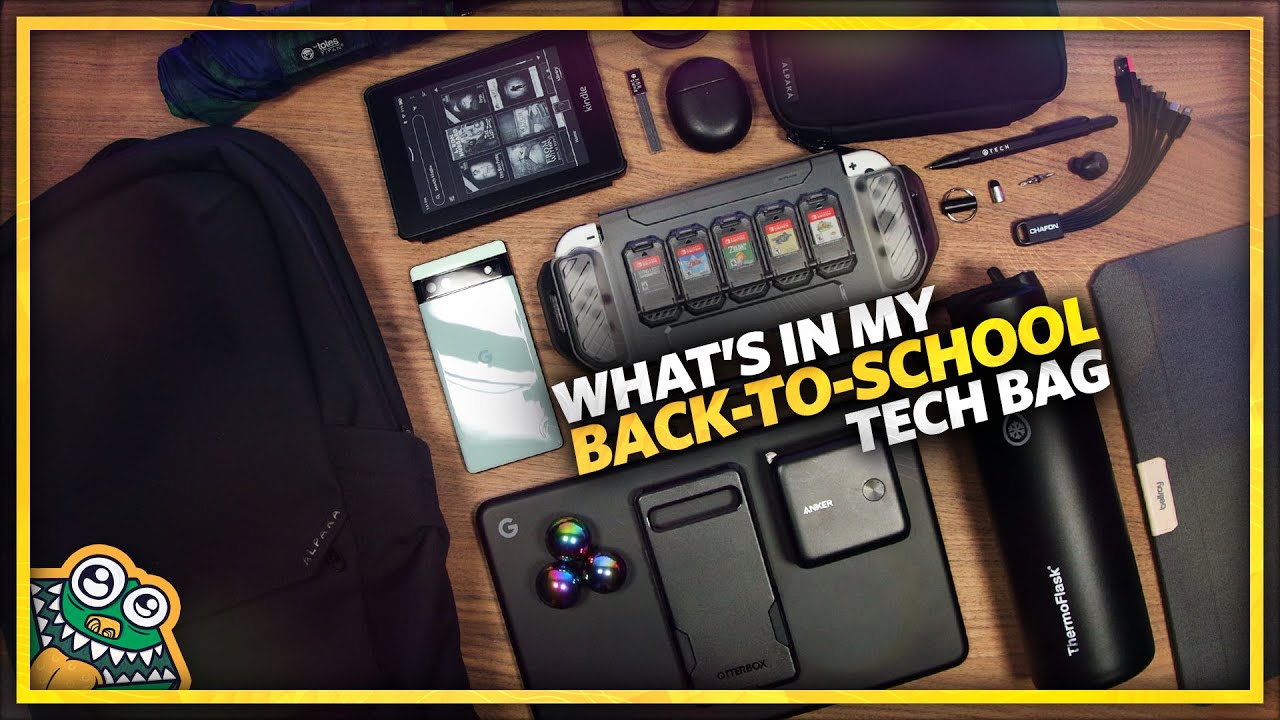 WHAT'S IN MY BACK-TO-SCHOOL TECH BAG - ALPAKA ELEMENTS BACKPACK - PACKED - LIST AND OVERVIEW