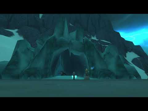 Jaina escapes from Arthas (The Lich King) - Halls of Reflection encounter