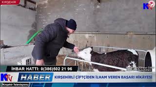 KIRŞEHİRLİ ÇİFTÇİDEN İLHAM VEREN BAŞARI HİKÂYESİ