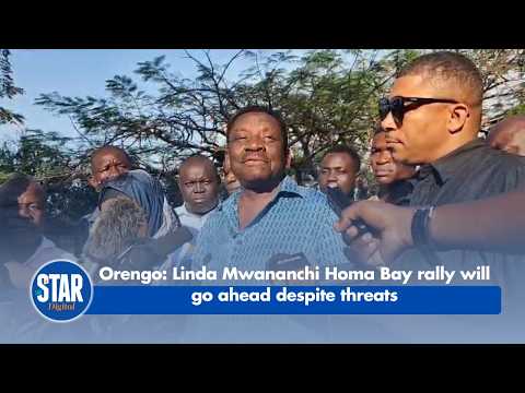 Orengo: Linda Mwananchi Homa Bay rally will go ahead despite threats