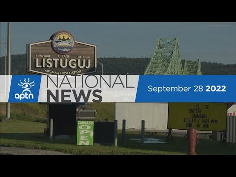 APTN National News September 28, 2022 – Violent crime rate on Samson Cree Nation, Healing lodges