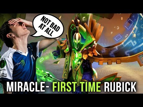 Miracle- RUBICK ARCANA First Time !! MAGUS CYPHER AMAZING DOTA 2 SET !!