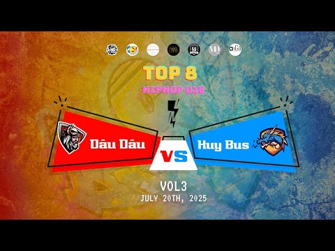 On Beat 2025 | Top 8 U16 Hiphop | Dau Dau (OSK) vs Huy Bus (MQ)