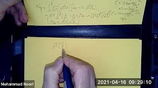 Mechanical Vibrations/Structural Dynamics- Zoom Lecture 8 Apr 16, 2021