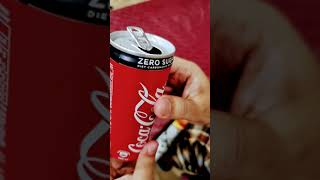 How to open can of coke | How to open a can quietly with your finger  | Fastest Can Opening