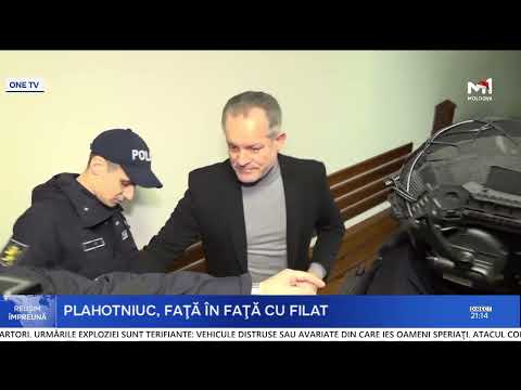 Former Prime Minister Vlad Filat, at Plahotniuc's court hearing: "We are not allowed to communicate"