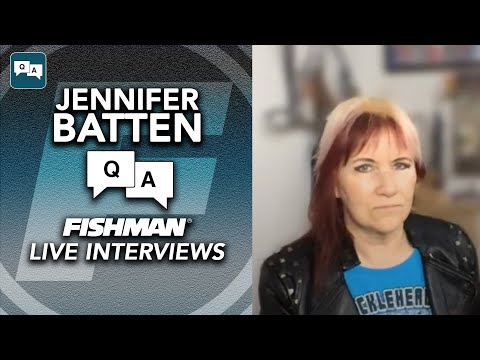 Jennifer Batten Interview Live