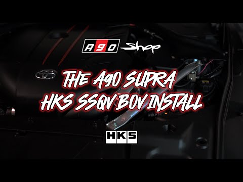 MKV MK5 Toyota Supra GR A90 HKS SSQV BOV Install by A90 Shop