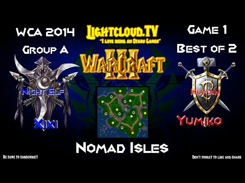 Xixi (NE) VS Fantafiction (UD) - WC3 G1 - WCA Group A