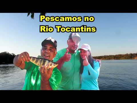 PESCARIA DE PIAU NO RIO TOCANTINS - peixe frito no jantar