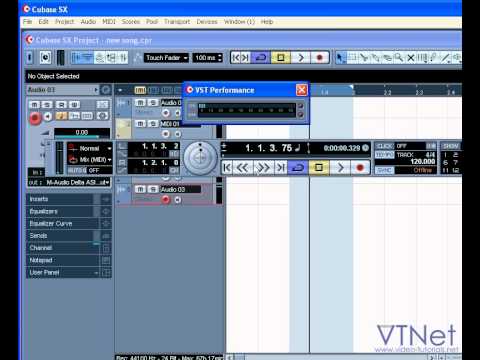 07 Cubase Video Tutorial - What is the Transport Panel, and how to use / configure it.