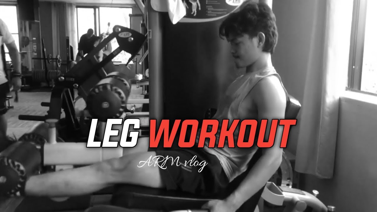 Powerful Leg Day Workout 🦵| Episode 2 | Epic Arm Vlog