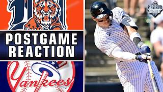Yankees vs Tigers | Postgame Reaction | 2/21/26