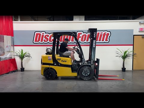 YALE GLP060VXEVSE093 6,000lb LP (Propane) - Forklift for Sale