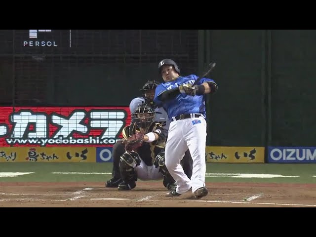 【2回裏】初球からフルスイング!! ライオンズ・山川が4試合連続のアーチを放つ!! 2018/8/17 L-F