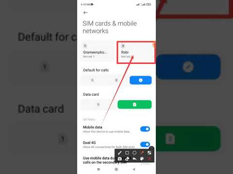 How to ICCID Setting on Robi Internet MVNO type | Redmi Note 10 and Xiaomi Phone