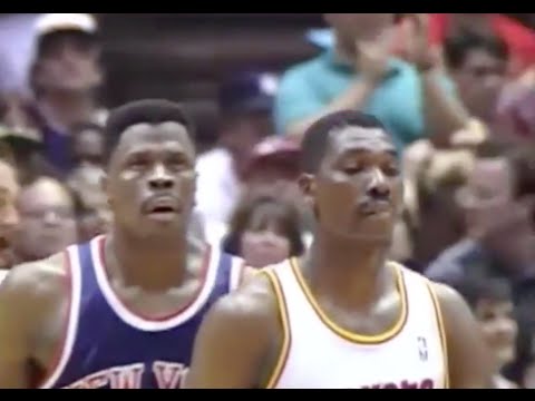 Hakeem shuts down Ewing - 1994 Finals Game 2