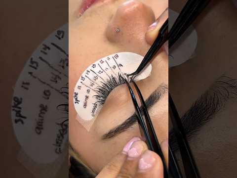 Lash with me using Promade Spikes, Anime Spikes, and Closed Fan Spikes! ❤️‍🔥