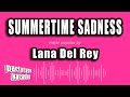 Lana Del Rey - Summertime Sadness (Karaoke Version)