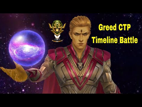 Adam Warlock T4 Greed CTP Timeline Battle Performance Showcase 2023 - Marvel Future Fight