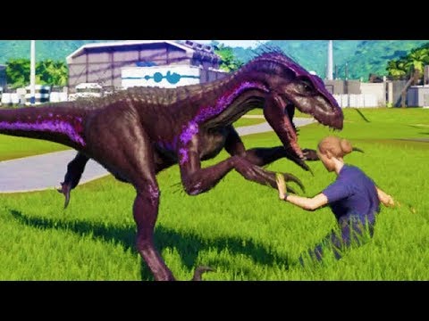 NEW ALL CARNIVORES EATING HUMANS!!! (JURASSIC WORLD EVOLUTION)