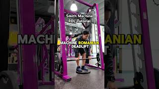 Smith Machine Romanian Deadlift demonstration thumbnail