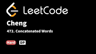 YouTube video 'LeetCode 472. Concatenated Words'
