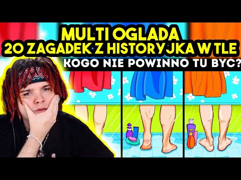 MULTI ogląda 20 ZAGADEK Z HISTORYJKĄ W TLE!