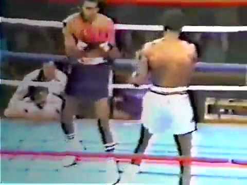 Thomas Hearns vs  Marcos Geraldo  FIRST ROUND KNOCKOUT