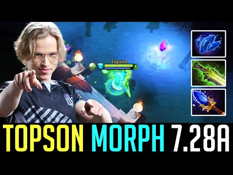 Topson MORPHLING in 7.28a Update LOOKS LIKE DOTA 2