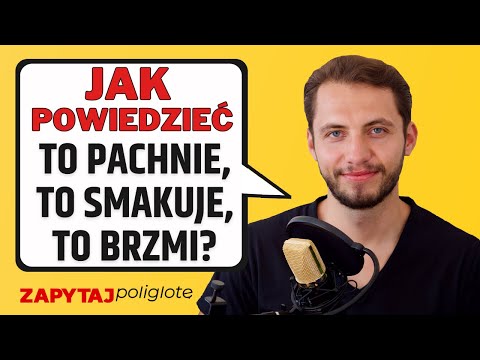 How do you say it smells, it tastes, it sounds in German? #askpoliglotę for episode 137