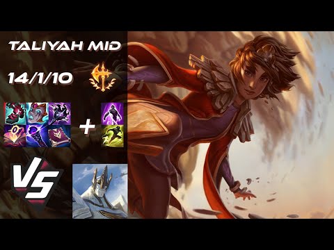 MID Taliyah vs Galio - EU Challenger Patch 25.20
