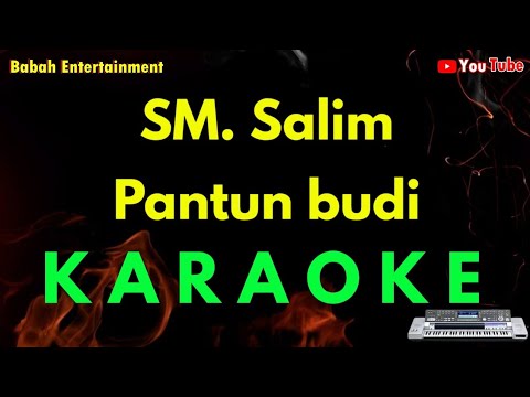 SM. Salim - Pantun budi [ karaoke ] KN26 | Keyboard | zapin budi