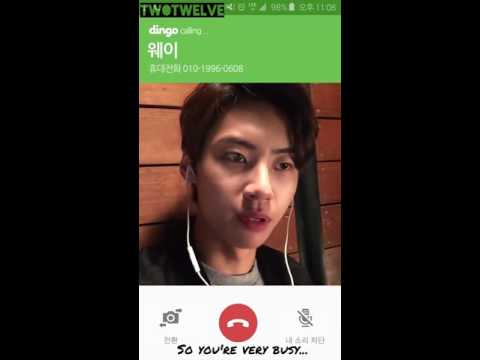 [ENGSUB] UP10TION Dingo Video Call - Wei