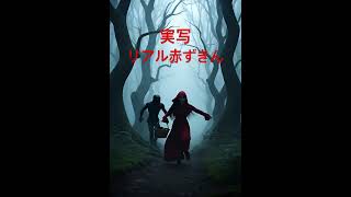 実写版リアル赤ずきん。 #アニメ