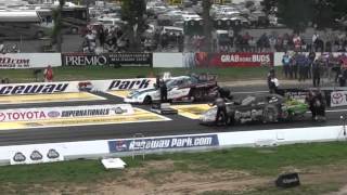 preview picture of video 'NHRA Top Fuel Funny Car-Raceway Park Englishtown NJ'