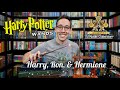 Harry Potter Ron Weasley Hermione Granger Wands Noble Collection