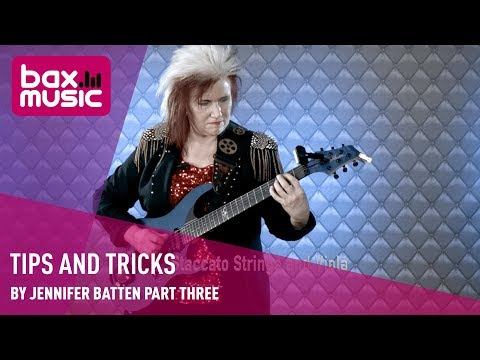 Tips and tricks by Jennifer Batten part three  - Bax Music