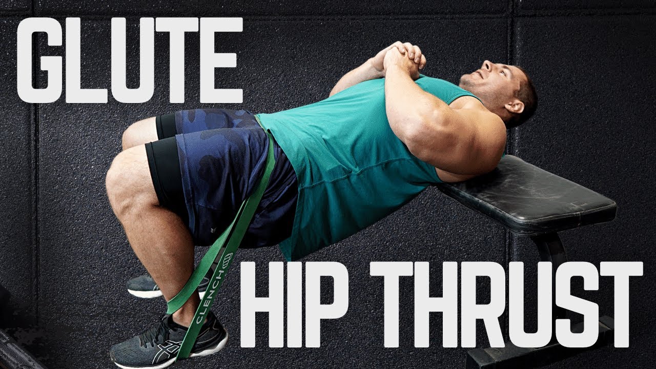 Banded Hip Thrust - Barbell Hip Thrust Alternatives - YouTube