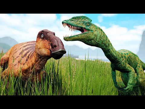 The Journey of the Camouflaged Dilophosaurus! The Forest of the Great Predators | The Isle Realis...