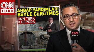 Özel Görüntüler! CNN TÜRK AHBAP'IN DEPOSUNDA | CANLI HABER