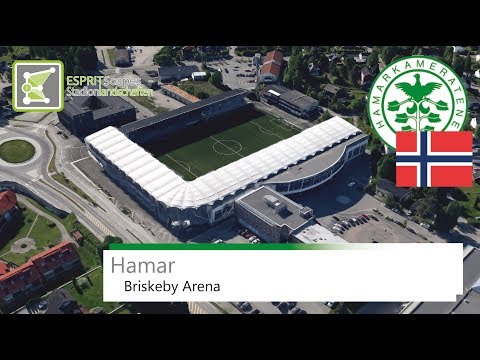Briskeby Arena | Hamarkameratene | Google Earth | 2016